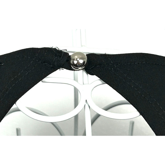 AGACI Dress Womens M Black Long Sleeve Cutout Knee Length Rhinestone Back Belt - Picture 9 of 10